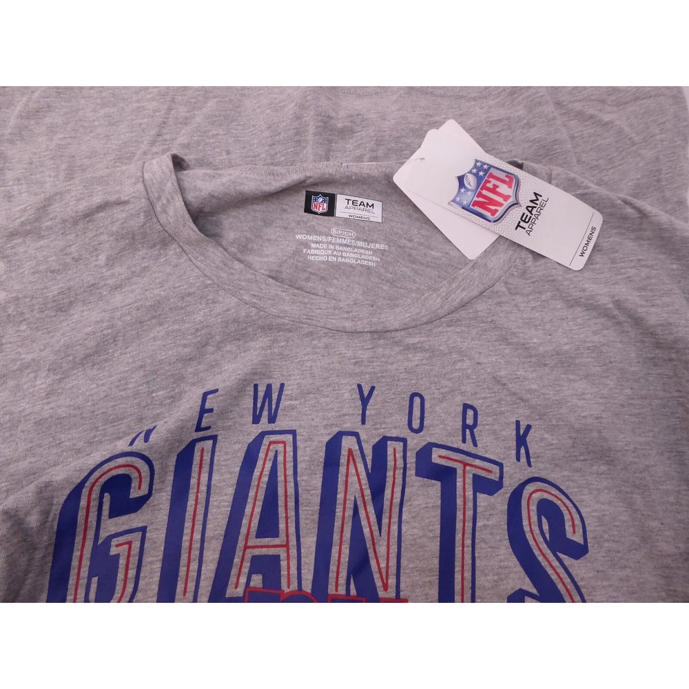 NWT Team Apparel Women's New York Giants T Shirt Small - Picture 3 of 3